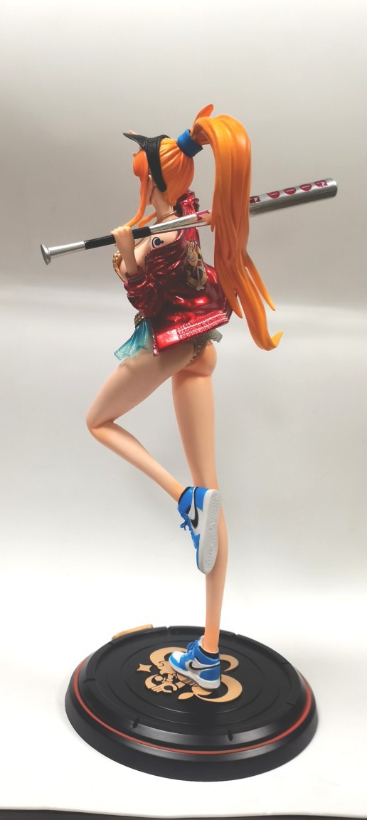 潮牌优质版 海贼王动漫手办 潮牌娜美gk超大美女公主摆件 32cm