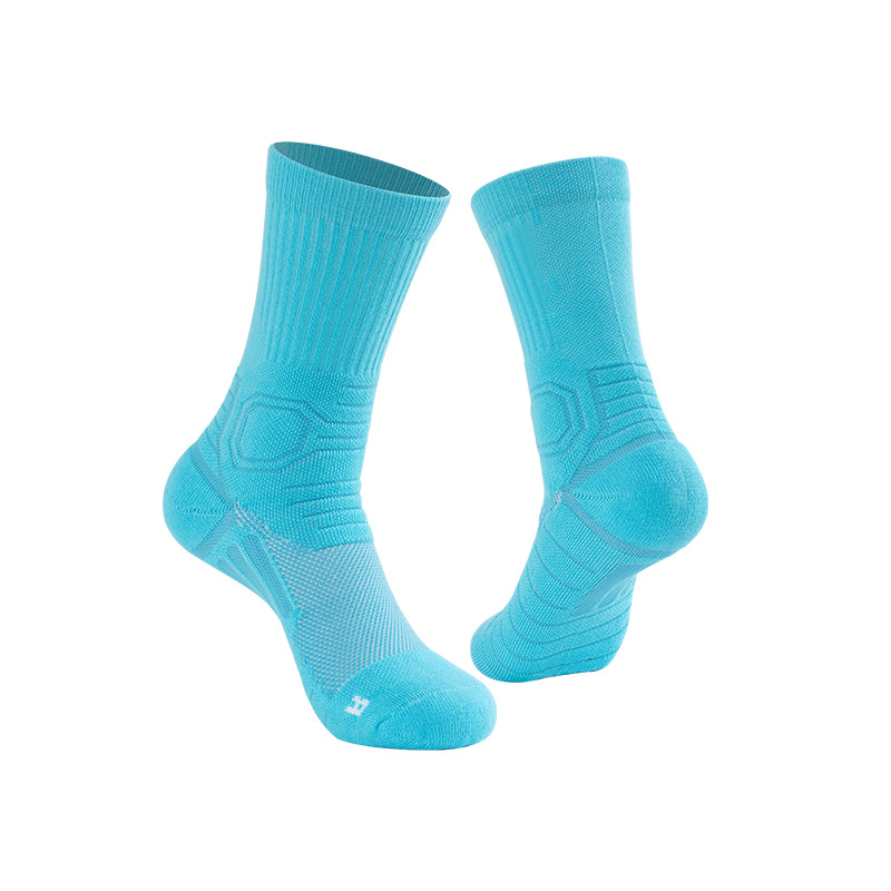 Practical Professional Basketball Socks Towel Bottom Knee-High Sports Socks Elite Men's Long High-Top High-Top Training Soccer Socks
