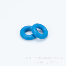 线径1.5耐腐蚀耐高温蓝色氟胶圈防水密封圈O型圈蓝色氟胶O型圈