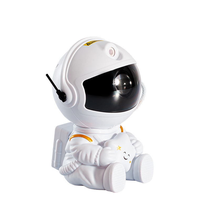 Second-Generation Upgraded Astronaut Starry Sky Projection Lamp Starry Atmosphere Small Night Lamp Spaceman Laser Nebula Lamp