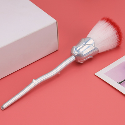 Full Free Shipping Tiktok Ins Internet Celebrity Large Rose Makeup Brush Blush Brush High Light Brush Loose Powder Foundation Brush