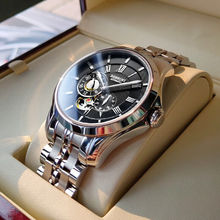 罗西尼2024新款瑞士手表男士机械表防水十大潮流正品牌石英男款名