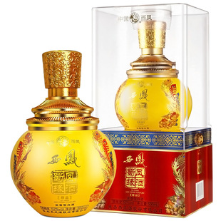 2015年产凤香型西凤今满福45度陕西特产白酒批发