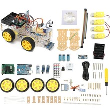 arduino智能小车套件 arduino 蓝牙循迹超声波避障 可编程机器人