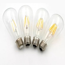 LED节能灯泡仿古室内照明玻璃奶嘴型4W8W12W灯泡