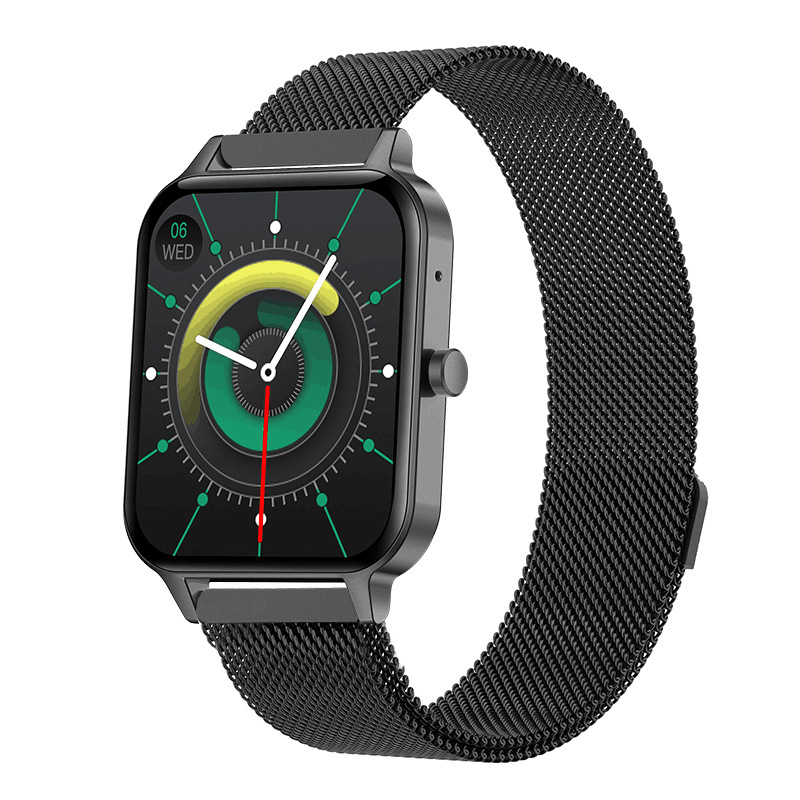 电商爆款s7体温监测本地音乐蓝牙通话运动太空人血氧智能手表手环