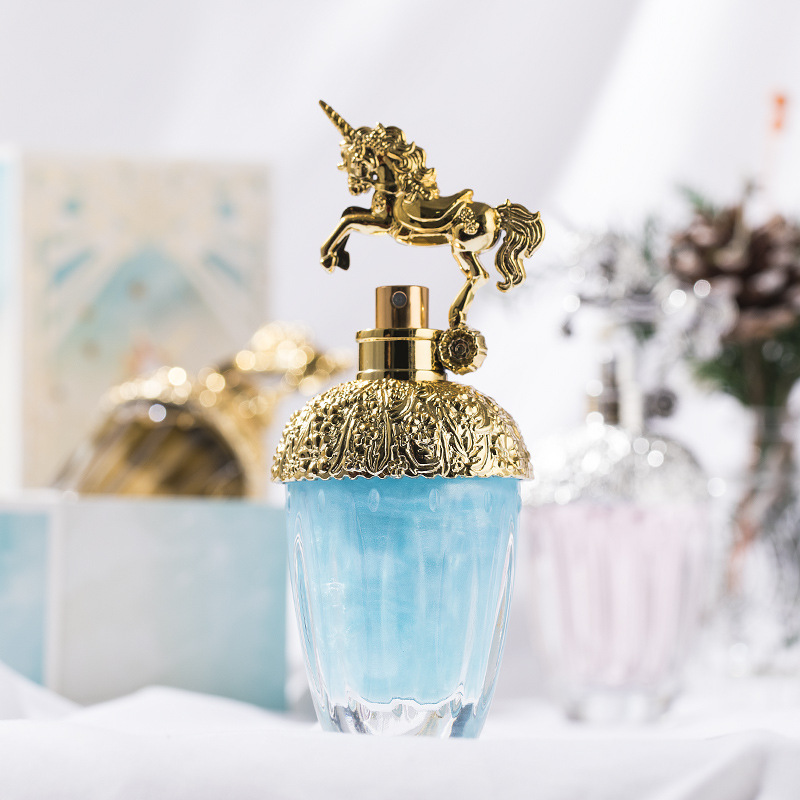 jeanmiss流沙独角兽香水冥府之路蓝风铃女士80ml清新自然持久淡香