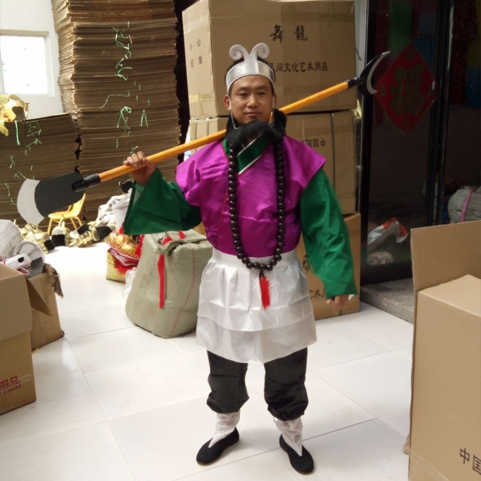 西游记师徒四人唐僧孙悟空猪八戒衣服成人演出服舞台道具全套服装