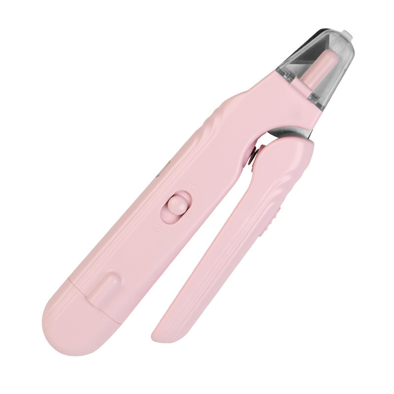 Pet Scissors Nail Polish All-in-One Machine Dog Nail Cutter Led Light Cat Nail Clippers Two-in-One Pet Nail Clipper