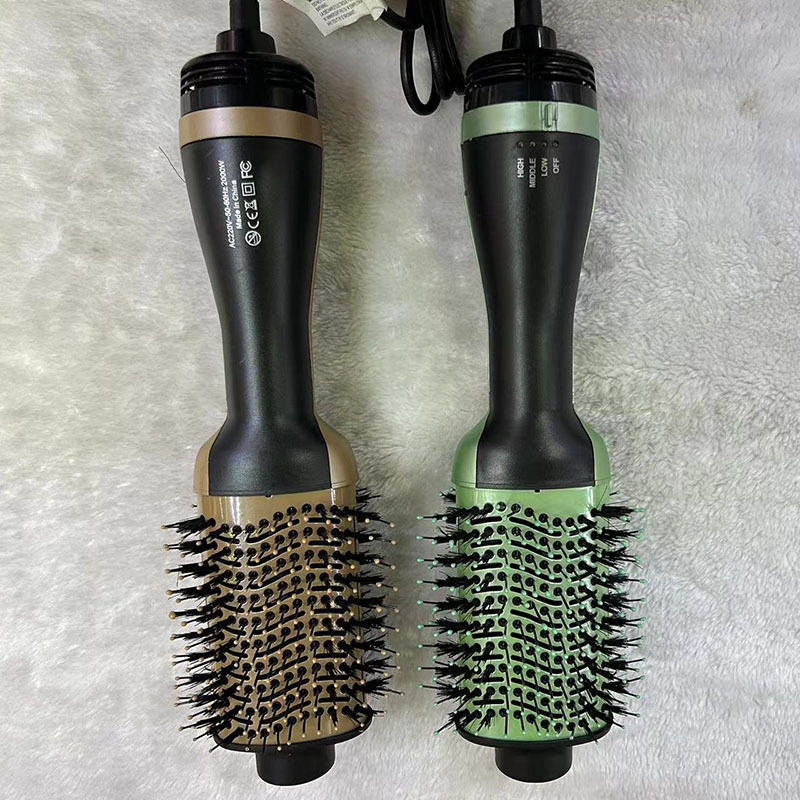 European and American Amazon Multifunctional Warm-Air Comb New Automatic Fluffy Afro Pick Dry Roll Straight Anion Hair Curler