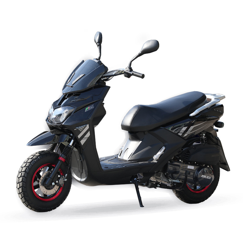 150cc踏板摩托车大款踏板烧油摩托城市越野女式摩托车送外卖代步