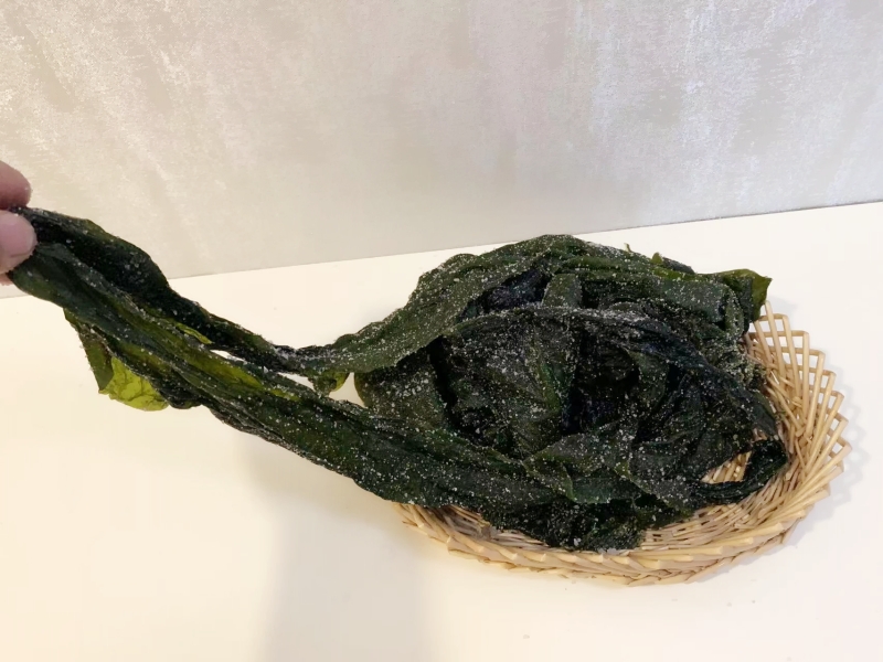 荣成特产新鲜盐渍海带边丝5斤 荣成昆布薄边凉拌包饭菜海白菜包邮