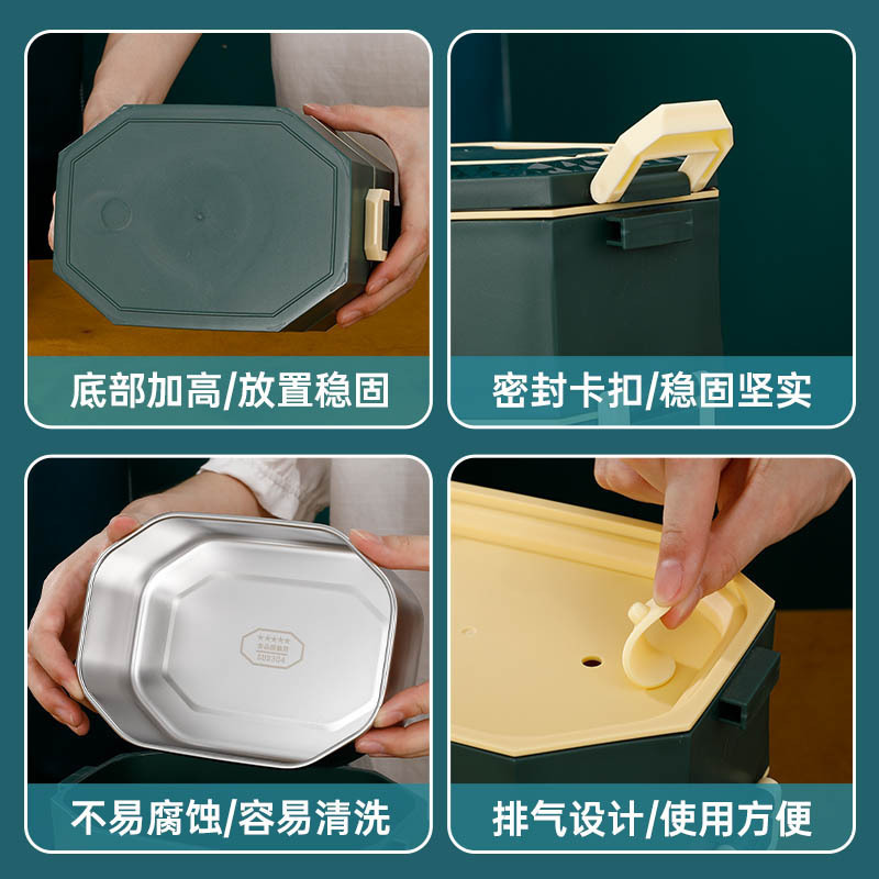 Portable Multi-Layer Bento Box