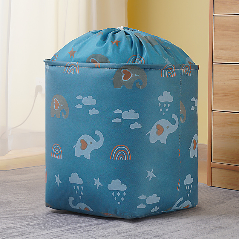 Storage Bag Moving Bag Cotton Quilt Clothing Quilt down Jacket Moving Clothes Quilt Drawstring Waterproof Packing Bag