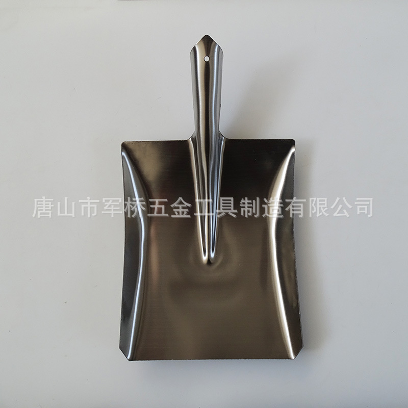 factory wholesale 304 stainless steel square point shovel square spoon food shovel winery shovel chemical steel shovel