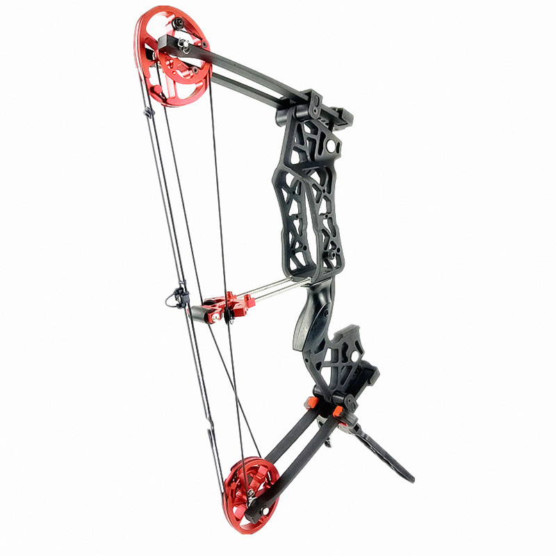 红隼钢珠弓复合弓 两用款成人户外射击射箭反曲弓箭机械滑轮弓