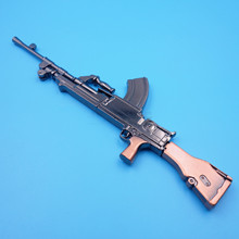 仿真机枪道具 金属武器枪械模型 3D立体锌合金压铸工艺品工厂定制
