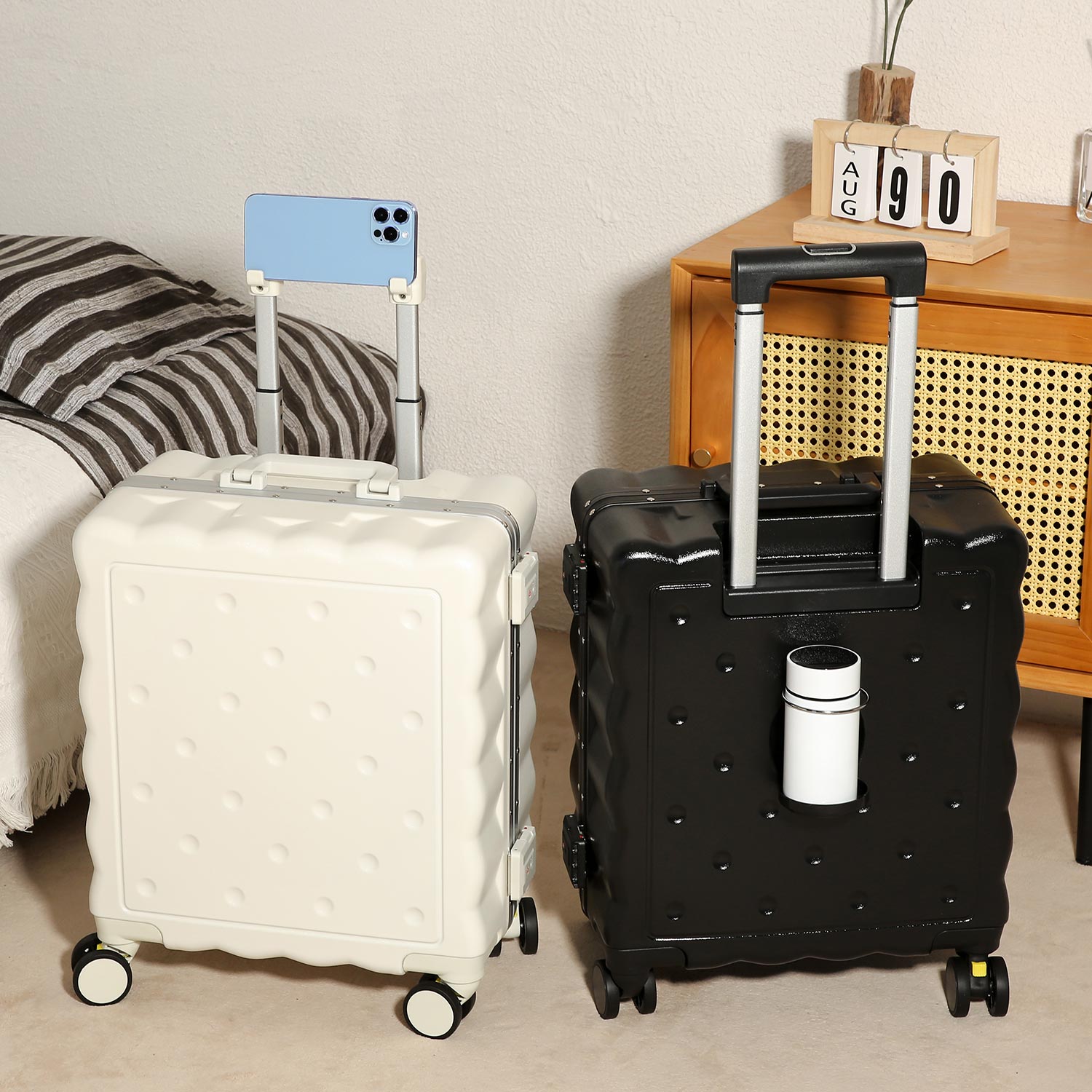 小型行李箱可上飞机女新款20登机免托运18轻便16寸小拉杆旅行箱男