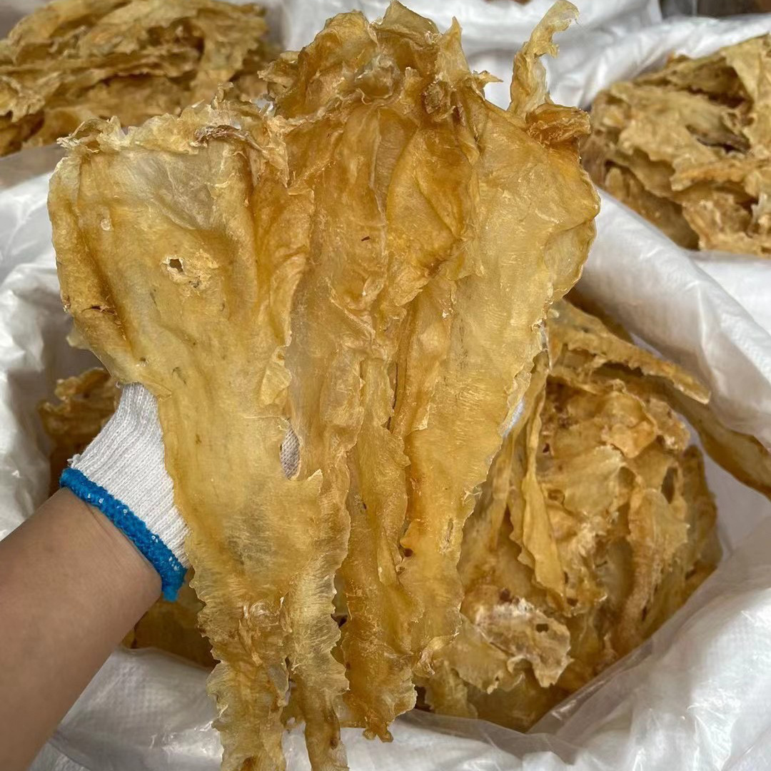 源头批发25头鳕鱼胶冰岛深海鱼肚片花胶海味干货鱼胶孕妇月子滋补