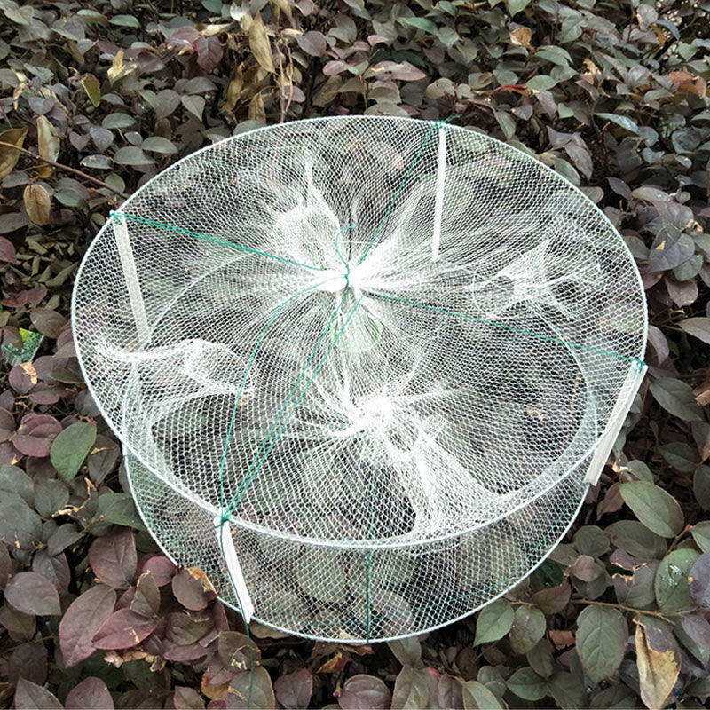 鱼笼小号白色虾笼鱼网捕鱼笼捕虾笼子小鱼网捉黄鳝泥鳅工具独立站