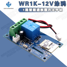 涂鸦1路智能通断器开关手机wifi远程门禁灯带电机控制WR1K-12V