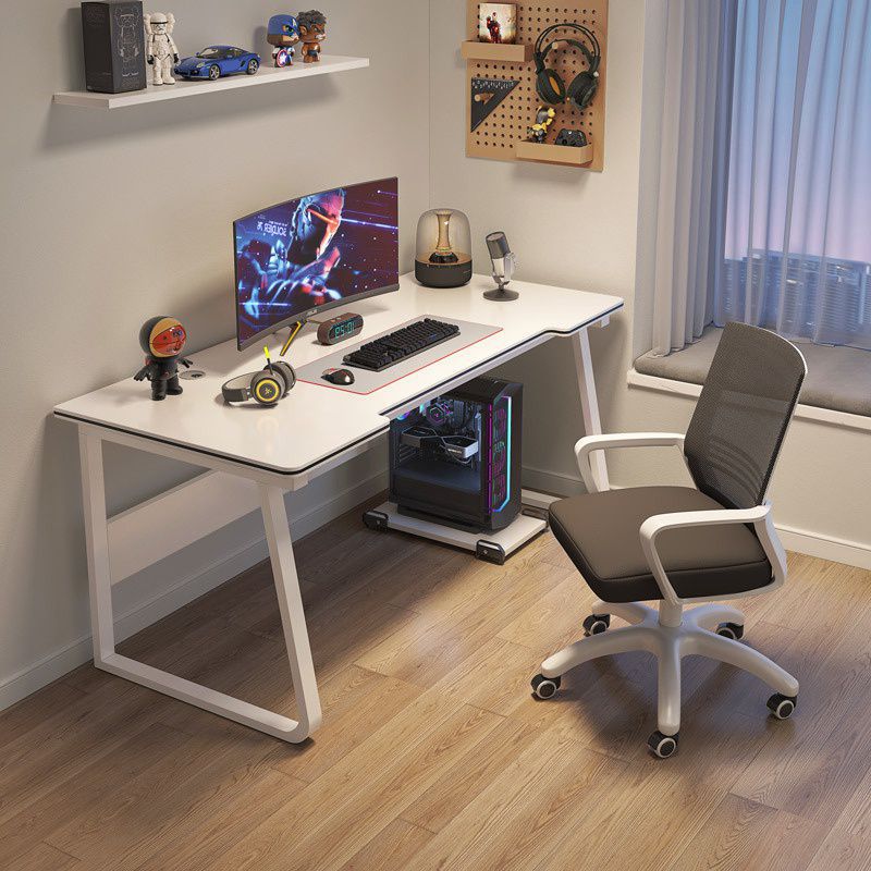 电竞游戏桌台式桌简易学生写字桌办公电脑桌家用直播桌一件代发