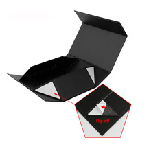 新款磁贴翻盖现货折叠盒喜糖盒纯色简约大气化妆品礼品包装礼盒