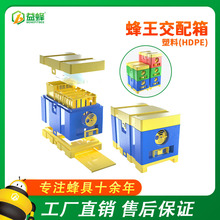 厂家直供益蜂新品中蜂意蜂小型迷你育王塑料蜂具养蜂工具蜂箱批发