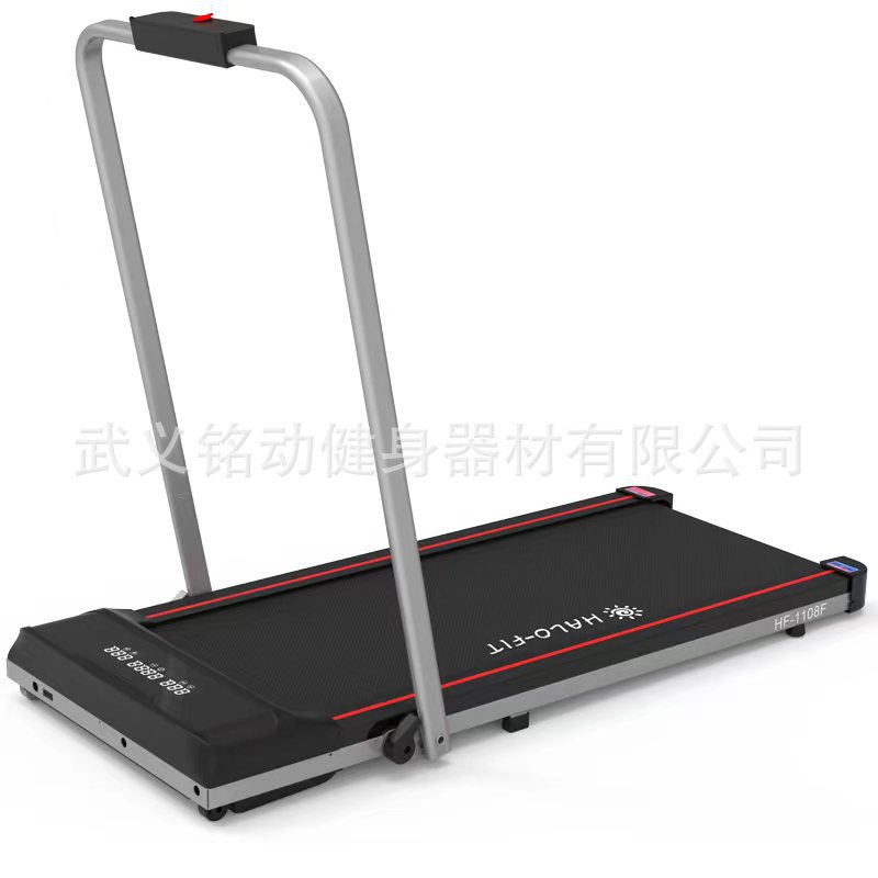 外贸跨境电动走步机家用小型跑步机室内迷你平板免安装健身器材