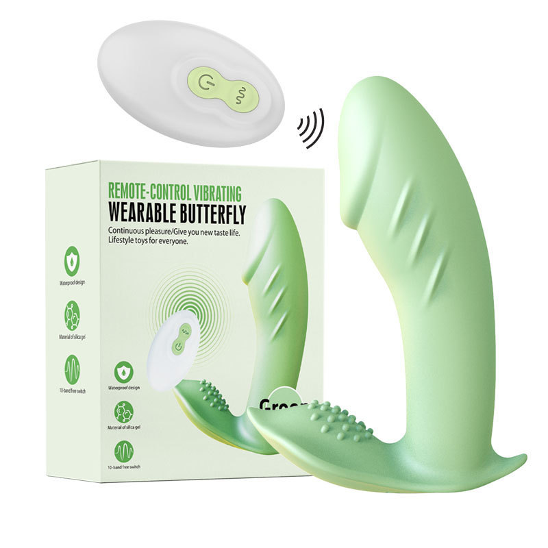 9i Vibration Wearable Female Appliance Penis Masturbation Vibrating Spear Sex Adult Supplies Small Butterfly Charging