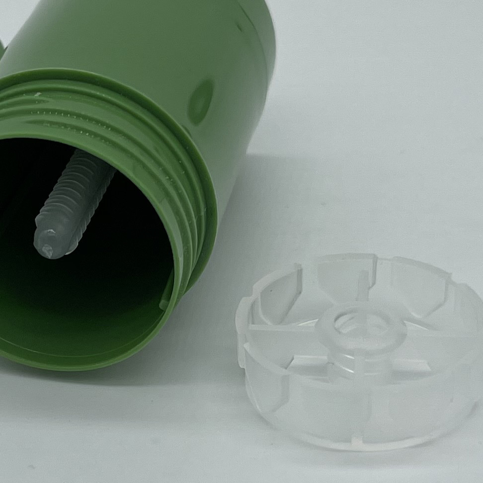 现货固体面膜棒泥膜棒包材旋转固体止汗香膏瓶清洁棒绿膜棒包材