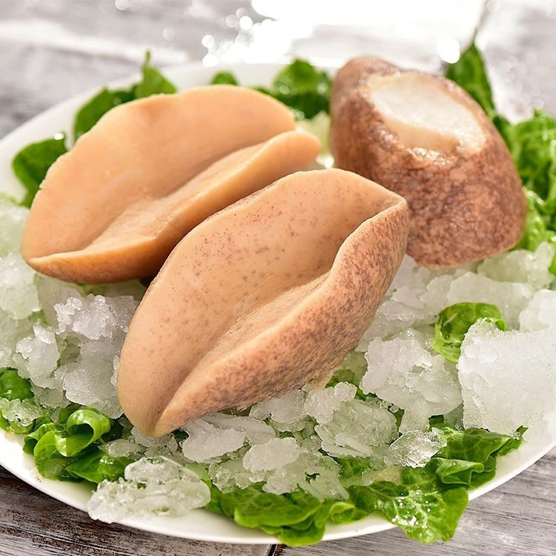 鲍鱼黄金无壳肉澳鲍新鲜海鲜冷冻水产黄金鲍去壳去脏冻煮海食材