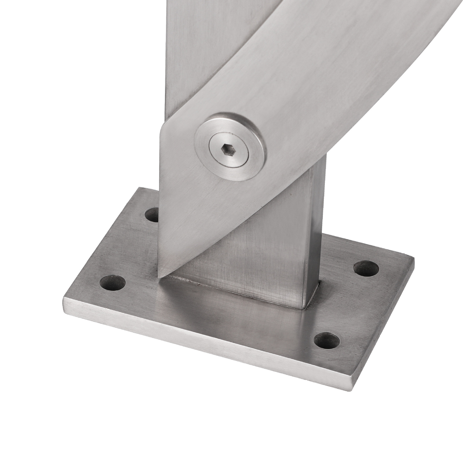 厂家直销不锈钢楼梯扶手户外阳台玻璃立柱不锈钢阳台护栏围栏扶手