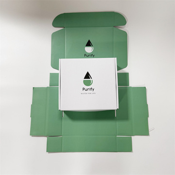 亚马逊双面黑色彩色印刷飛機盒特硬跨境电商大型飞机盒覆膜定 制