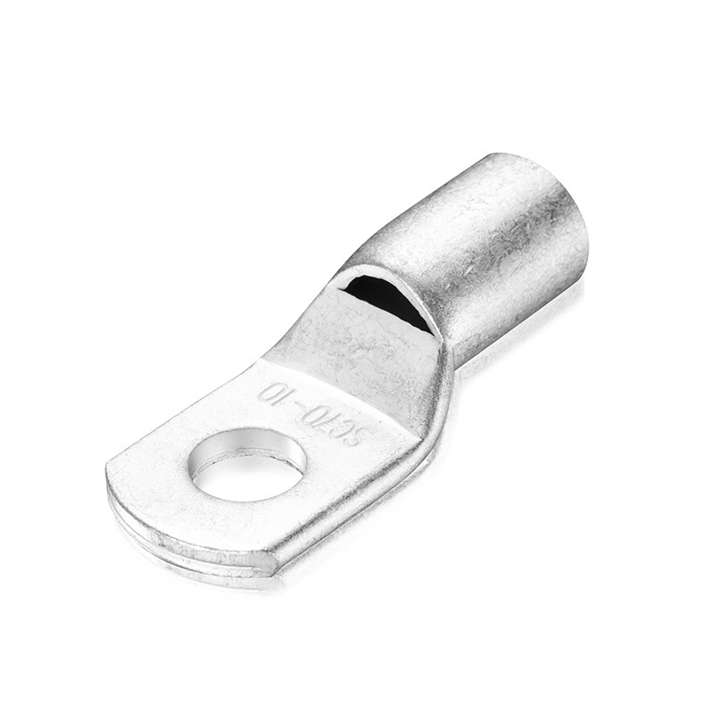 定 制sc窥口高压铜管端子单孔铜管端子 铜鼻子接线 圆铜端子