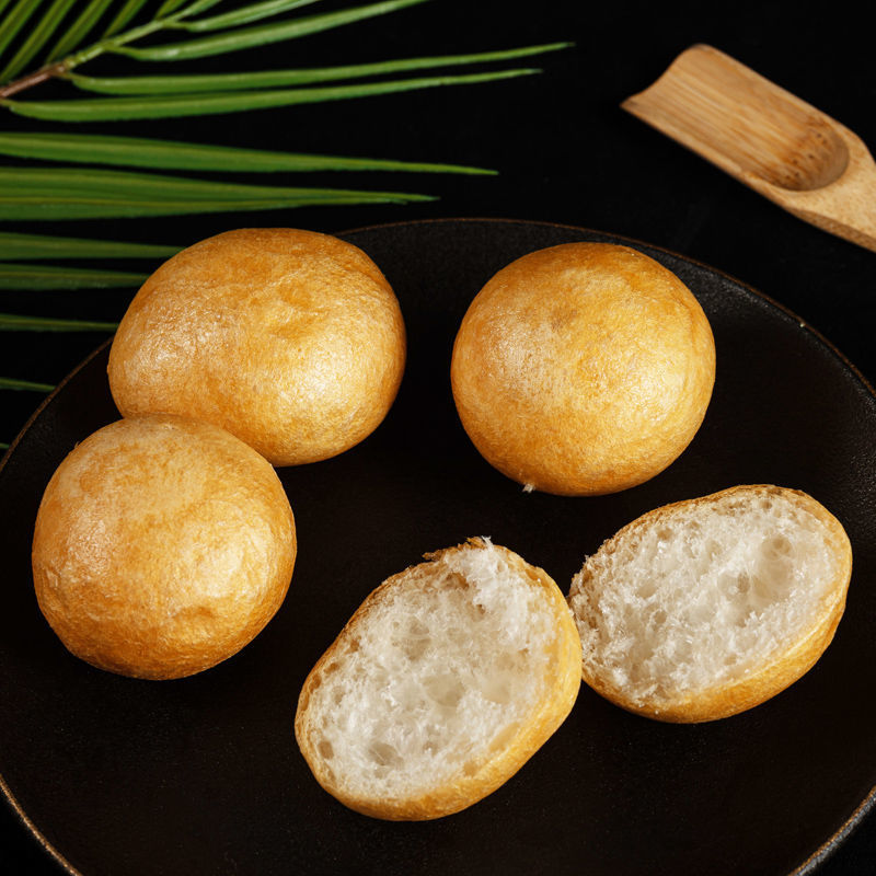 油面筋清水素油面筋火锅麻辣烫无锡面筋泡江苏特产油面筋塞肉