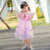 2021 summer new pattern girl T-shirts Dress Snow Romance puff sleeve Sophia Short sleeved Children's clothing Princess Dress 2021 summer new pattern girl T-shirts Dress Snow Romance puff sleeve Sophia Short sleeved Children's clothing Princess Dress