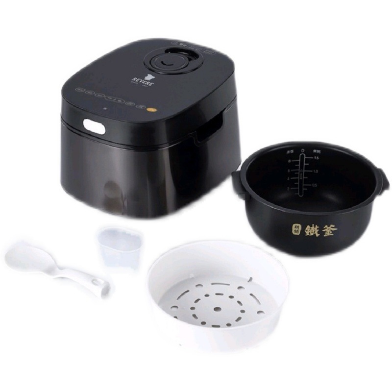 康宁revere精铸铁釜内胆电饭煲ih环绕加热4l大容量360不粘锅智能