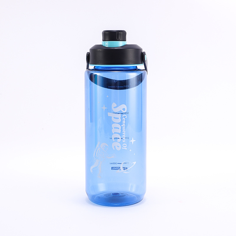 2000ml Large Capacity Kettle Portable Plastic Water Cup Suction Nozzle Cup Outdoor Sports Sports Bottle