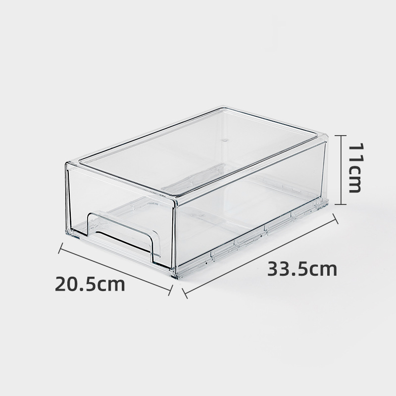 Simple Drawer Storage Box Desktop Overlay Cosmetics Sundries Storage Box Storage Box Office Stationery Multi-Layer Finishing Box