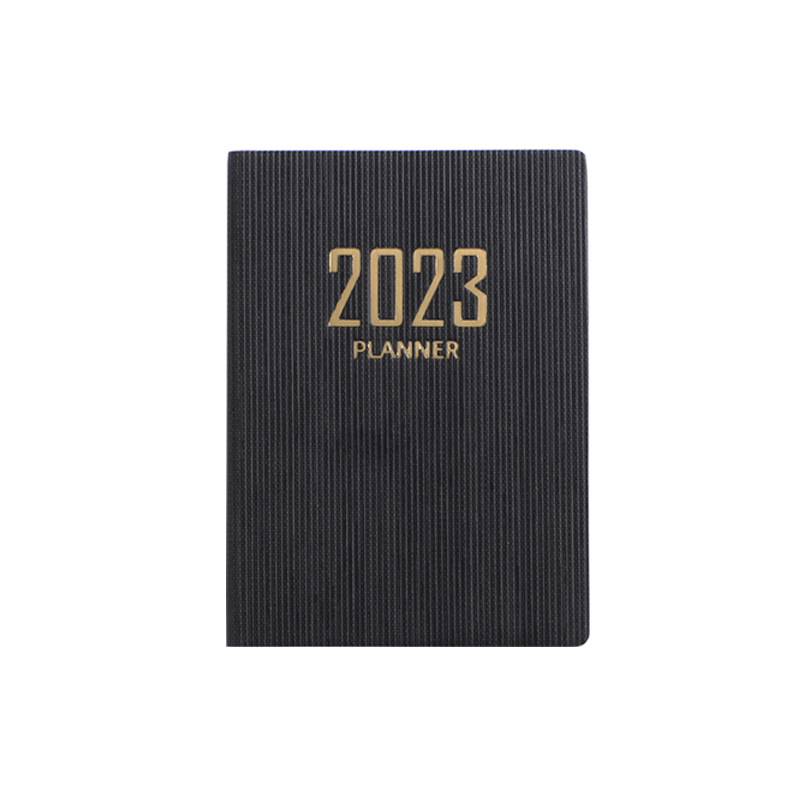 Spot Goods 2023 English Schedule Book A7 Daily Plan Notebook Planner Amazon Cross-Border Notebook