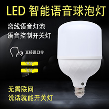 LED智能语音灯泡 小夜灯灯泡家用E27螺口 节能灯