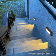 墙角灯LED嵌入式过道墙角灯楼梯踏步灯台阶灯防水户外庭院地脚灯