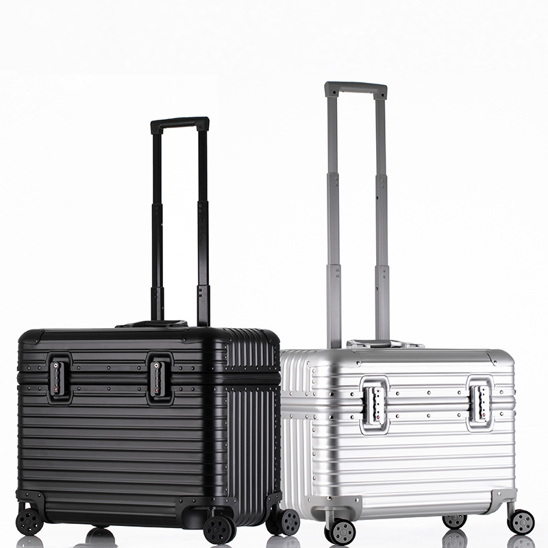 全铝镁合金机长箱相机行李箱单反收纳登机箱化妆箱摄影器材拉杆箱