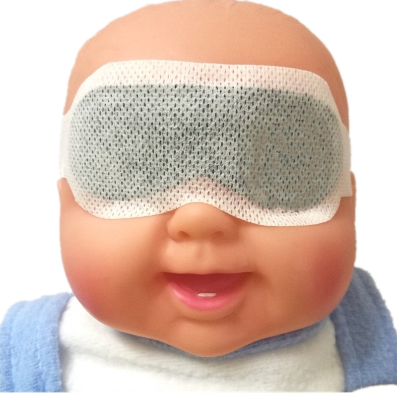 新生儿光疗眼罩婴儿遮光照蓝光专用一次性粘贴款5个包邮当天发货