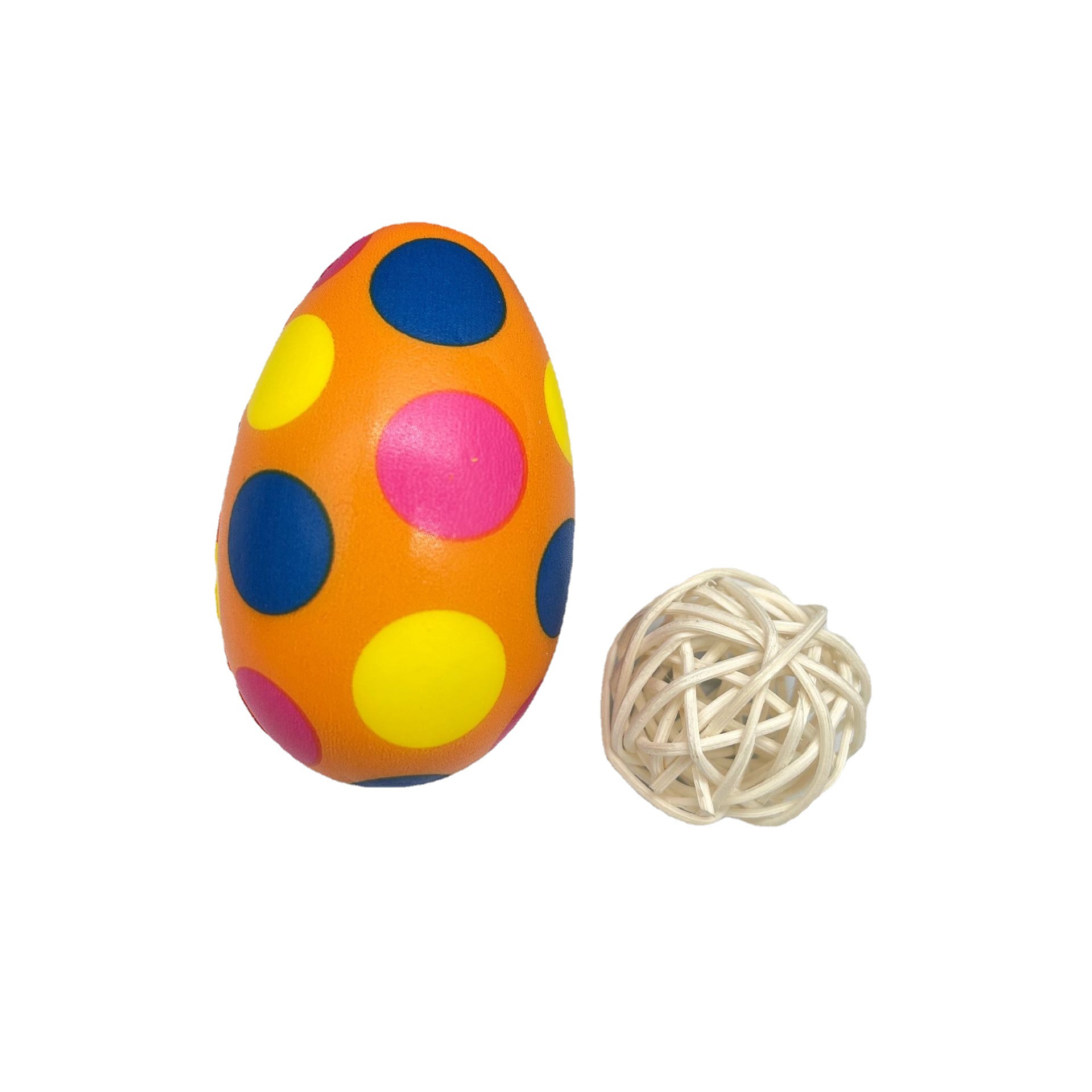 Amazon Cross-Border New 2024 Easter Egg Squeezing Toy Decompression Toy Pu Slow Rebound Decompression Egg