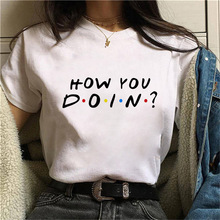 How You Doin Tshirt 经典美剧老友记Friends周边粉丝纪念短袖T恤