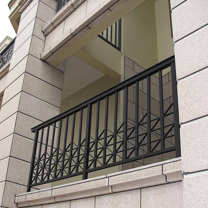 中式防护建筑护栏 别墅花园围墙铝艺护栏小区庭院铝合金护栏 定制