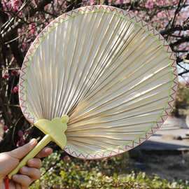 扇子夏季女老式手摇大蒲扇便携古风圆形扇芭蕉夏天手工老人扇葵扇