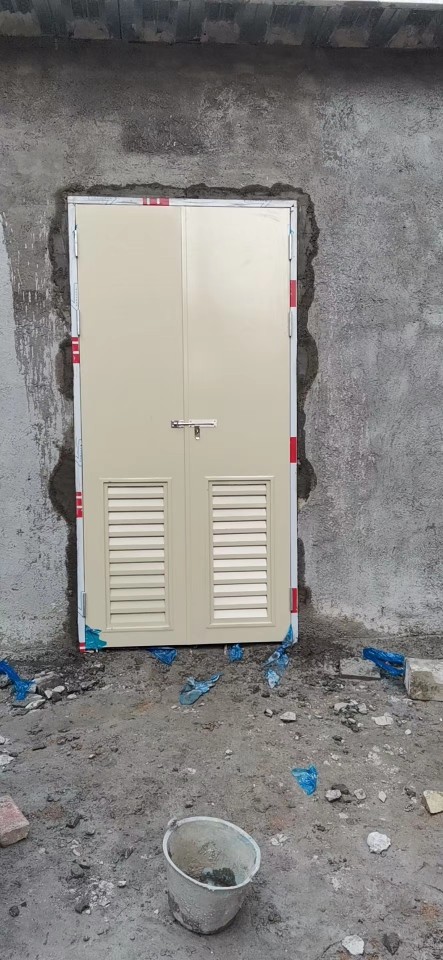 钢制平开门 防火门 钢百叶门 不锈钢门